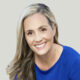 Dawn Mahan wearing a blue top