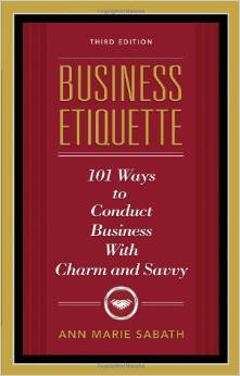 Cover of book called Business Etiquette