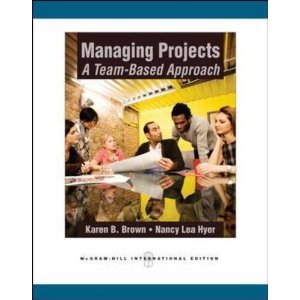 Project management book cover