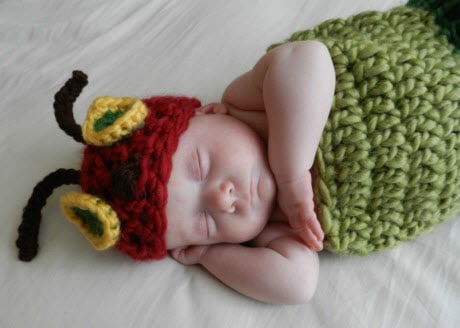 Jack as The Very Hungry Caterpillar