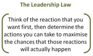 The Leadership Law