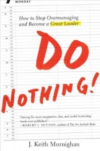 Book cover of Do Nothing