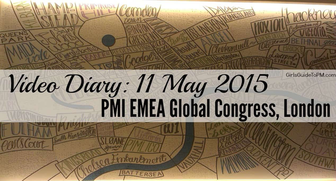 PMI Global Congress EMEA [Video Diary, Day 1]