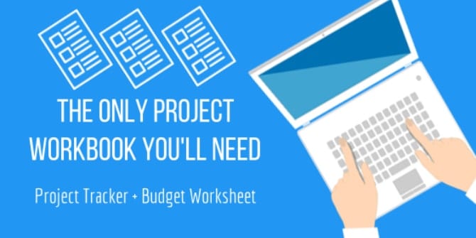 Project Workbook and Project Budget Template