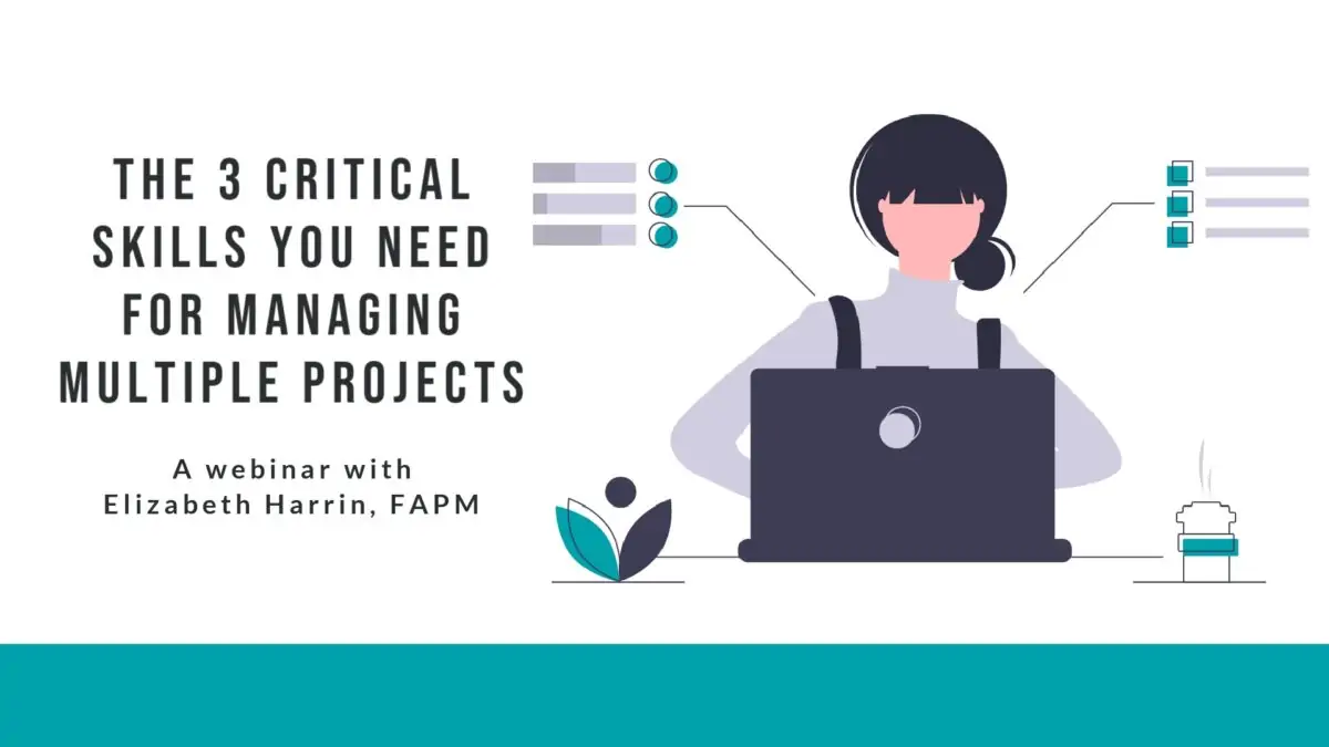 skills for managing multiple projects webinar logo