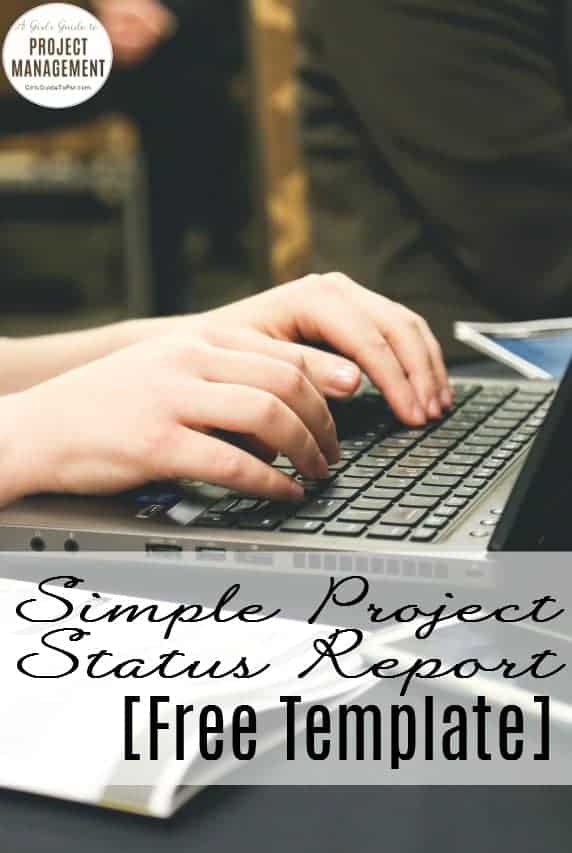 Simple Status Report Free Template