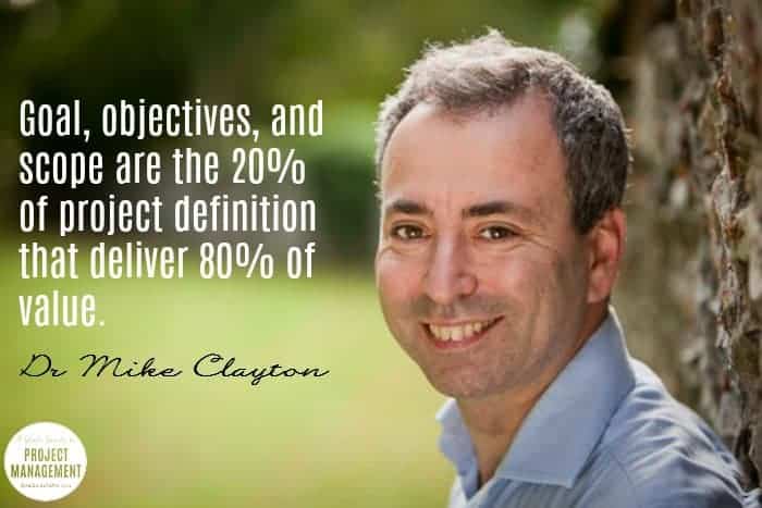 Dr. Mike Clayton quote