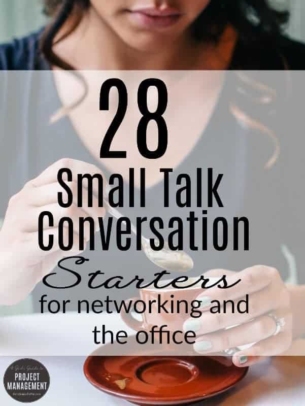 28 Small Talk Conversation Starters