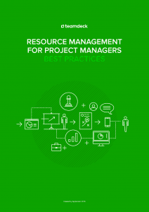 Teamdeck resource management ebook front cover