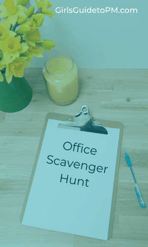 Office scavenger hunt