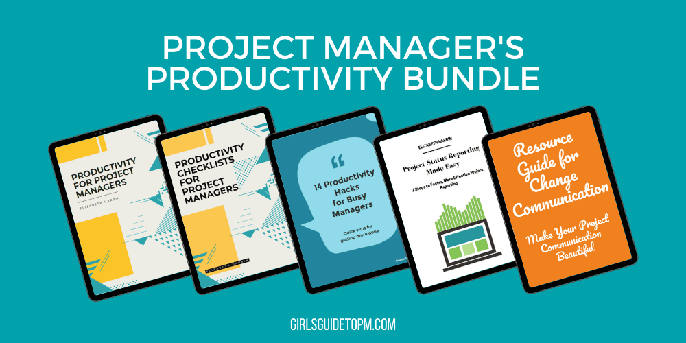 project manager's productivity bundle