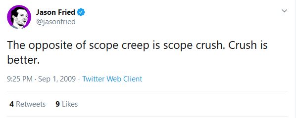 scope crush tweet