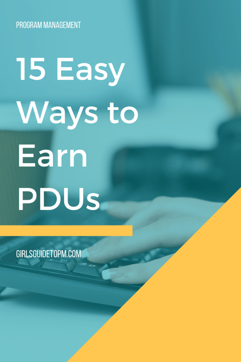 15 easy ways to earn PDUs