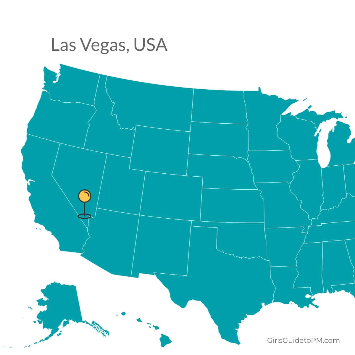 Las Vegas map