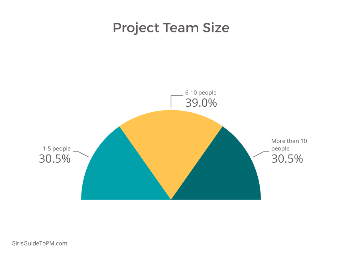 project team size chart
