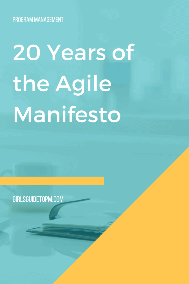 20 years of the Agile Manifesto