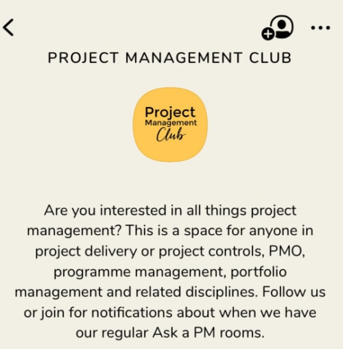 Project Management Club