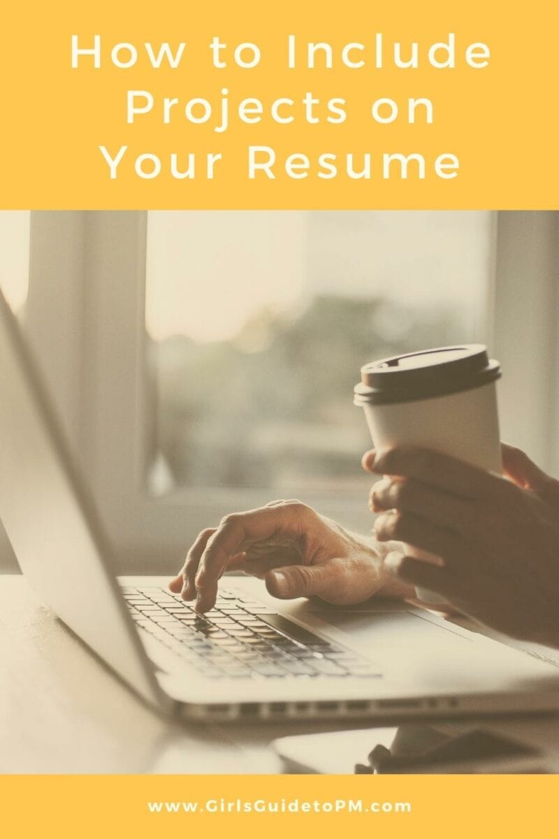 Projects on Your Resume