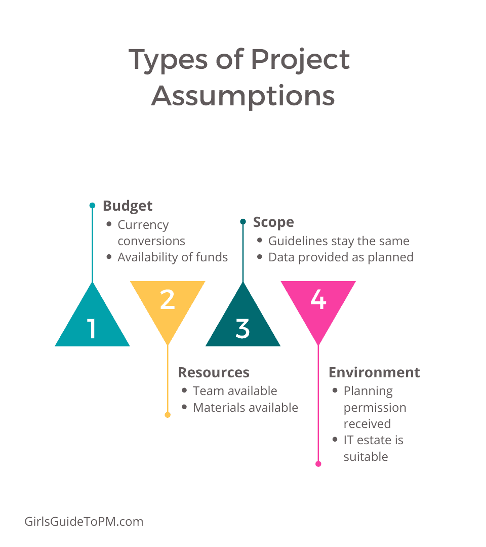 major assumptions in business plan example