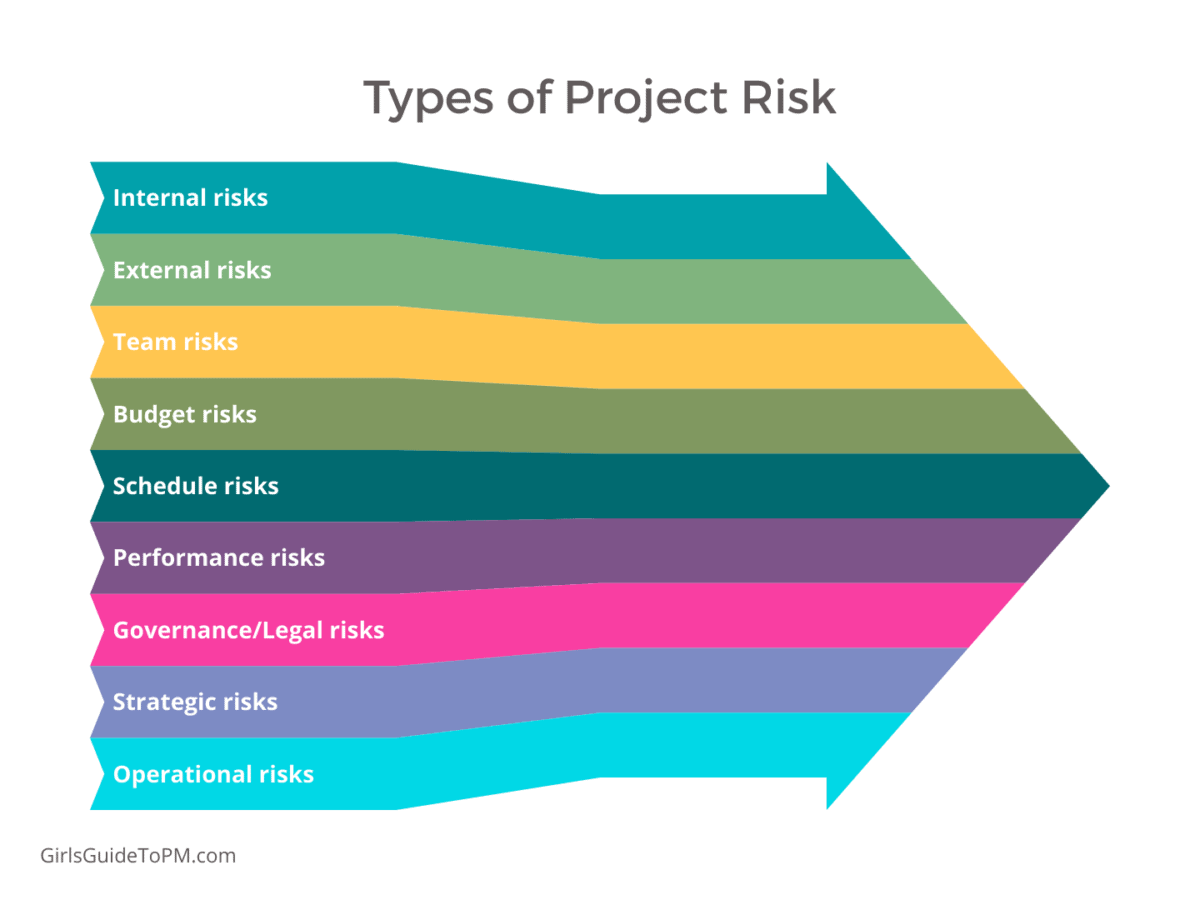 types of project risks