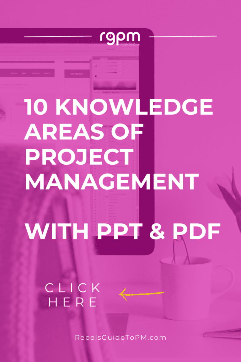 10 Knowledge Areas Of Project Management (PMBOK 6) With PPT & PDF