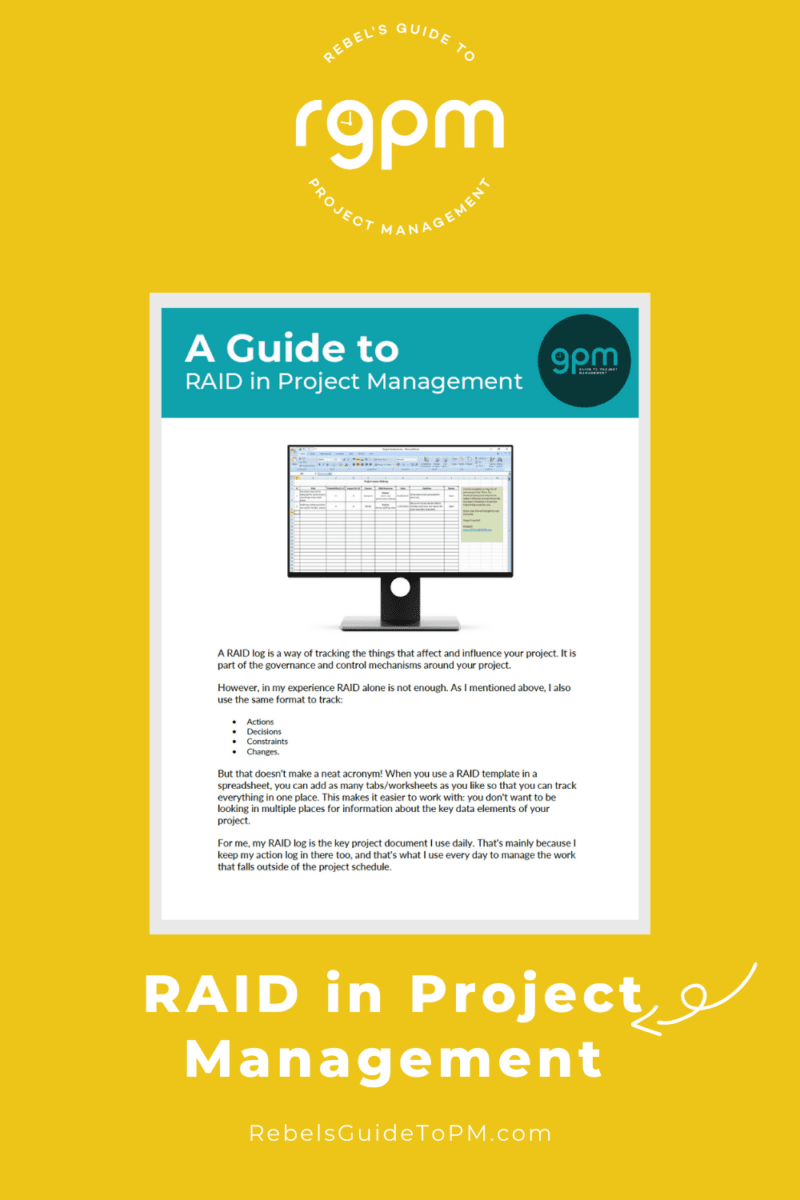 Business Documents on X: What Does the RAID Acronym Mean in Project  Management?   / X