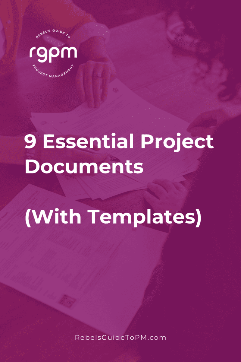 9 essential project documents