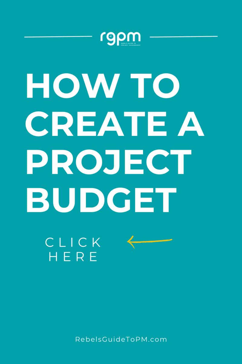 How to create a project budget