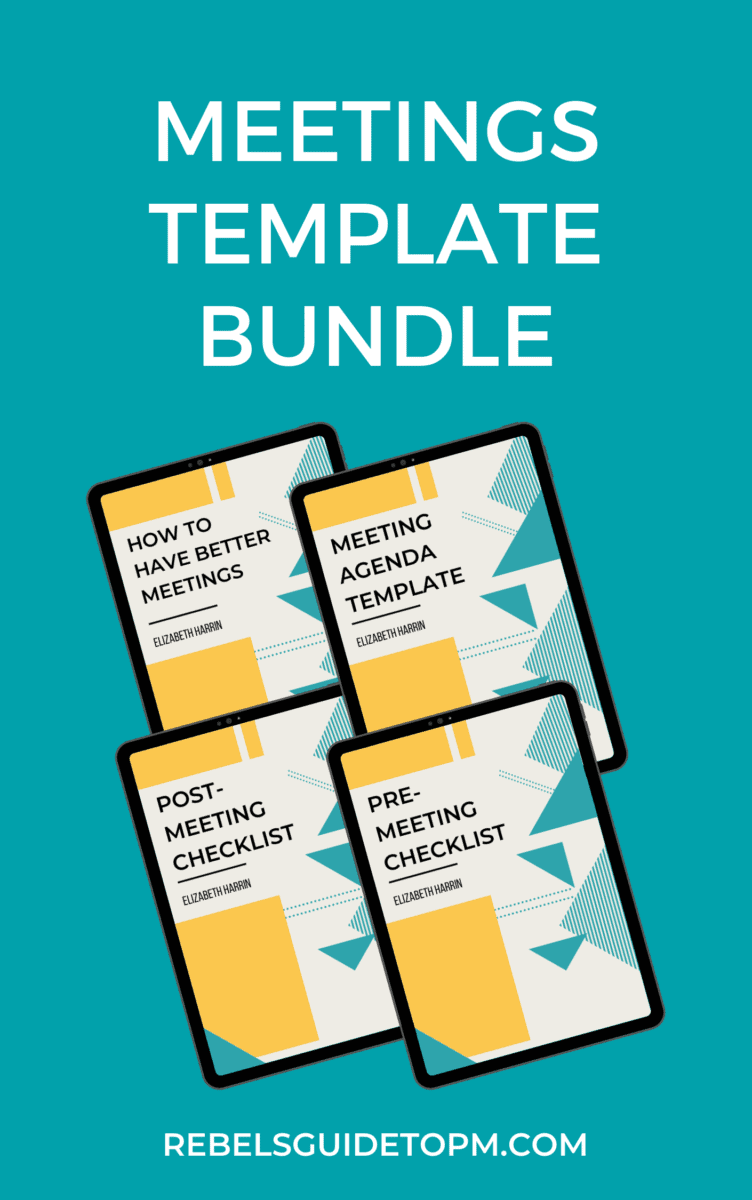 Meetings template bundle contents