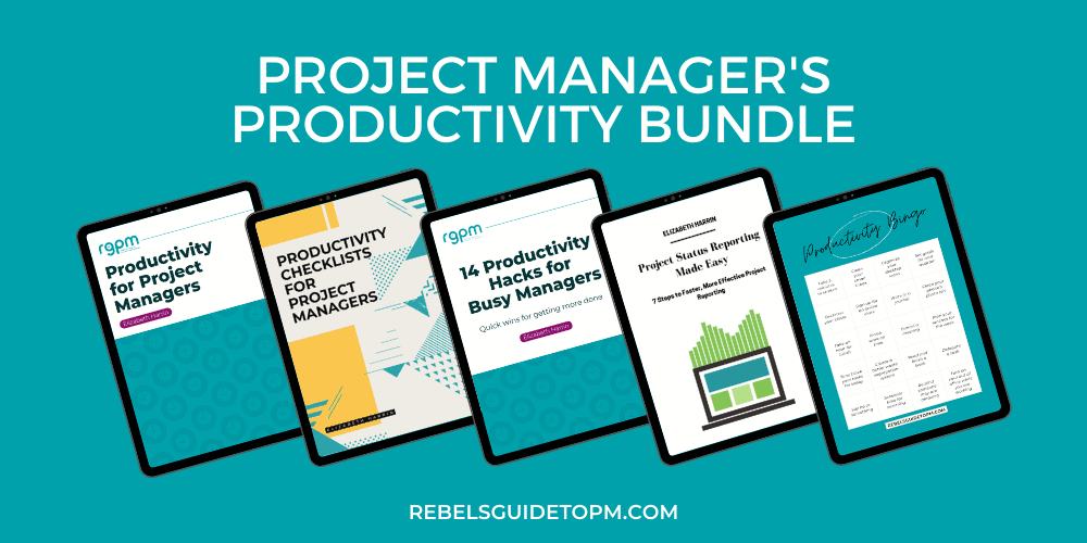 project managers productivity bundle