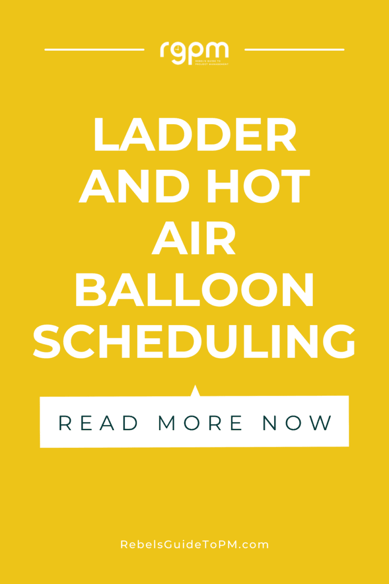 Ladder and hot air ballon scheduling