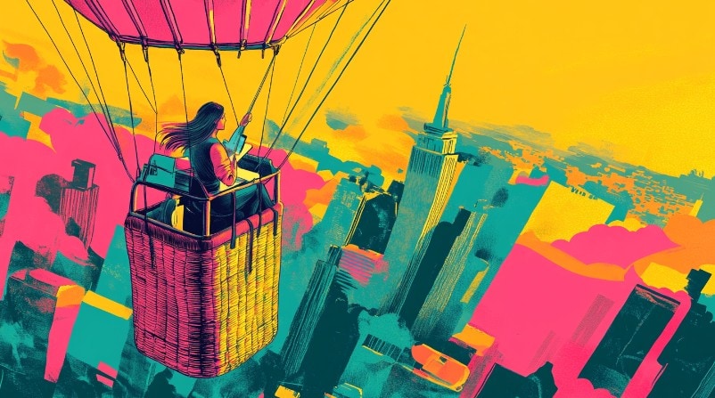hot air balloon