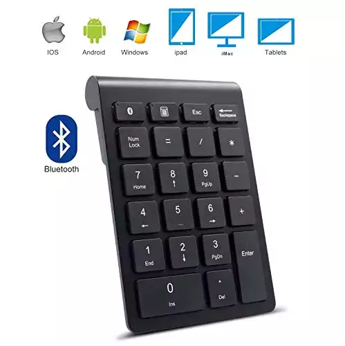 Bluetooth Numeric Keypad
