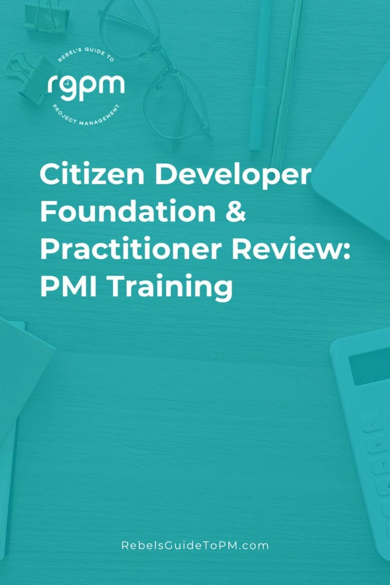 Citizen developer training