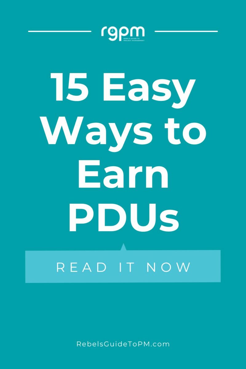 15 easy ways to earn PDUs