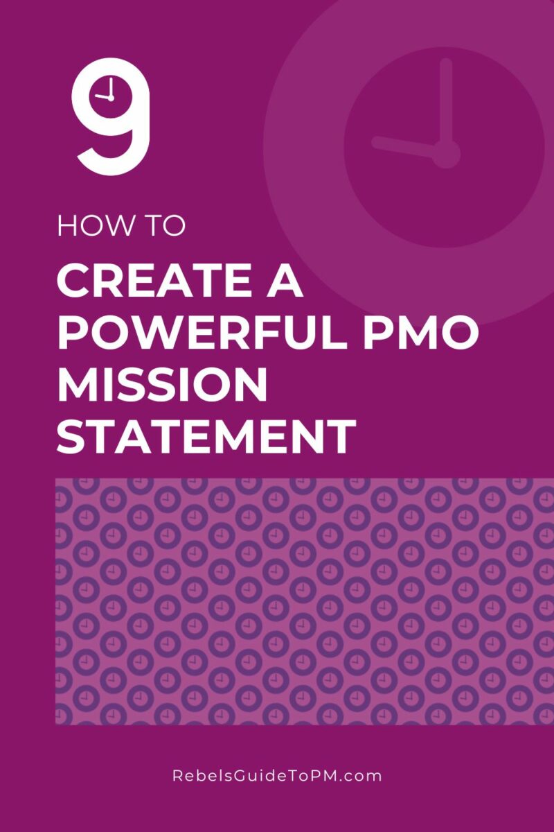 how to create a powerful pmo mission statement