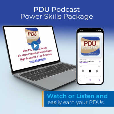PDU Podcast Power Skills Package