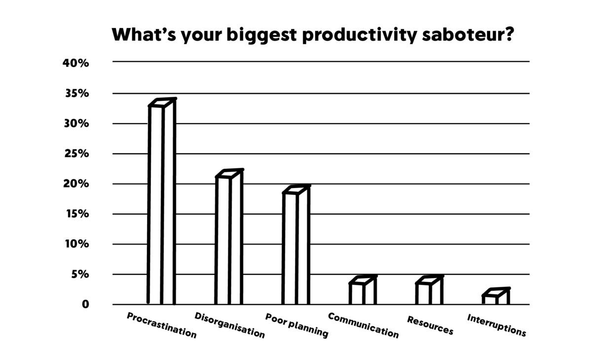 productivity saboteur on projects