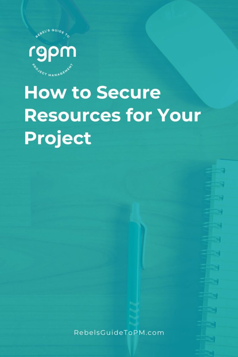 how to secure resources for your project pin