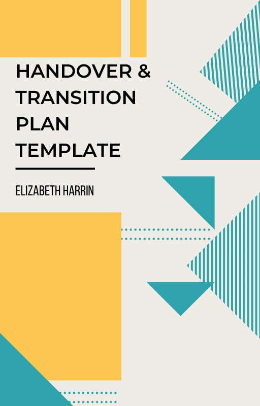 Transition Plan Template Cover
