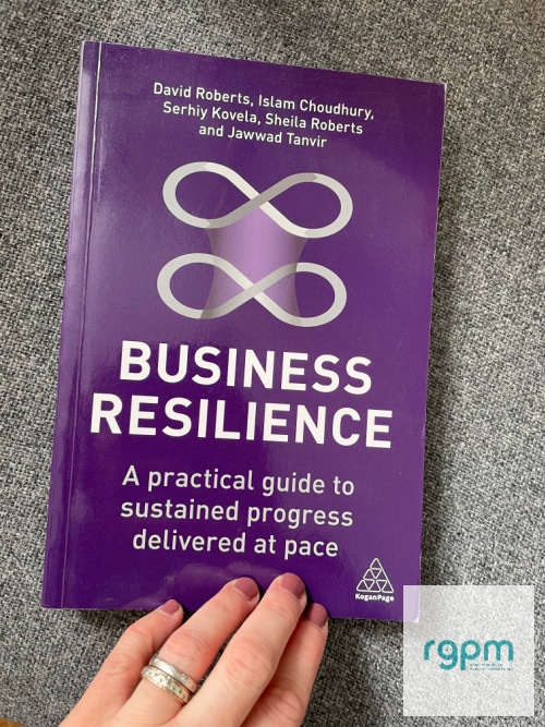 business resilience book cover