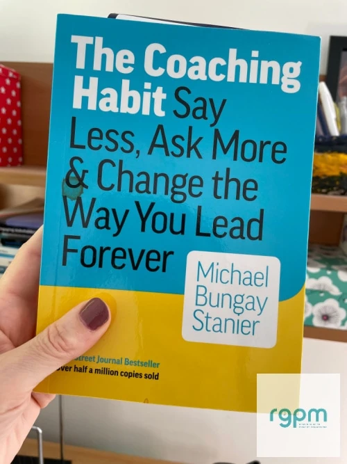 the coaching habit book cover
