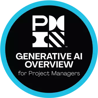 Generative AI Overview for Project Managers badge