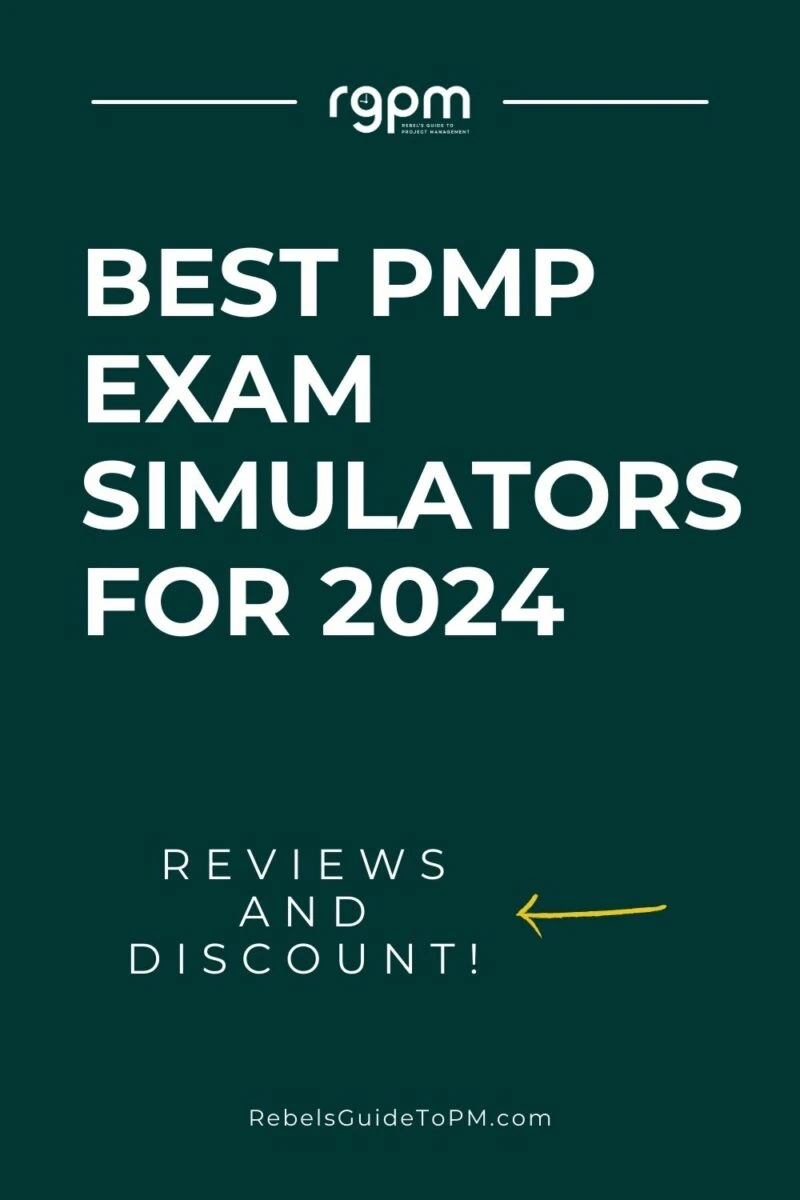 Best exam simulators for 2024 white writing on dark green background