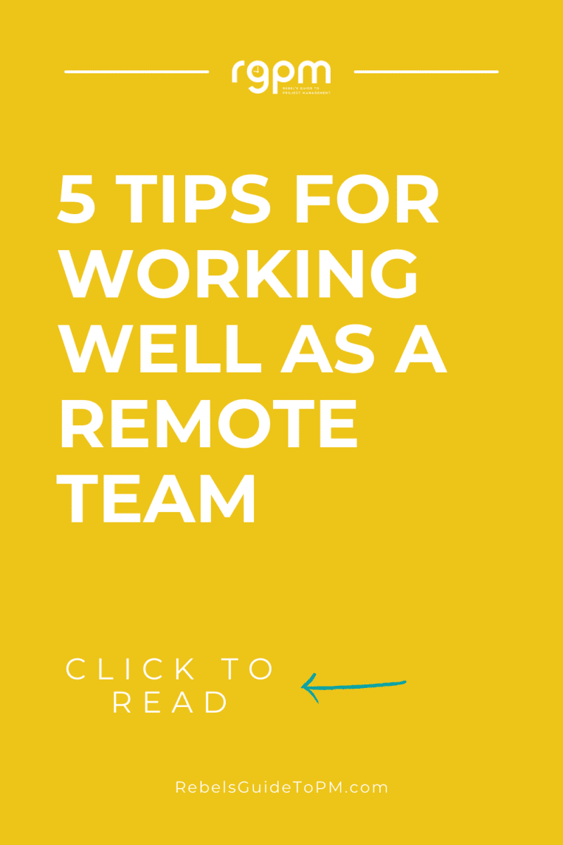 Remote Team Tips
