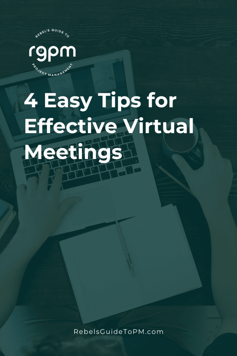 tips for effective virtual meetings