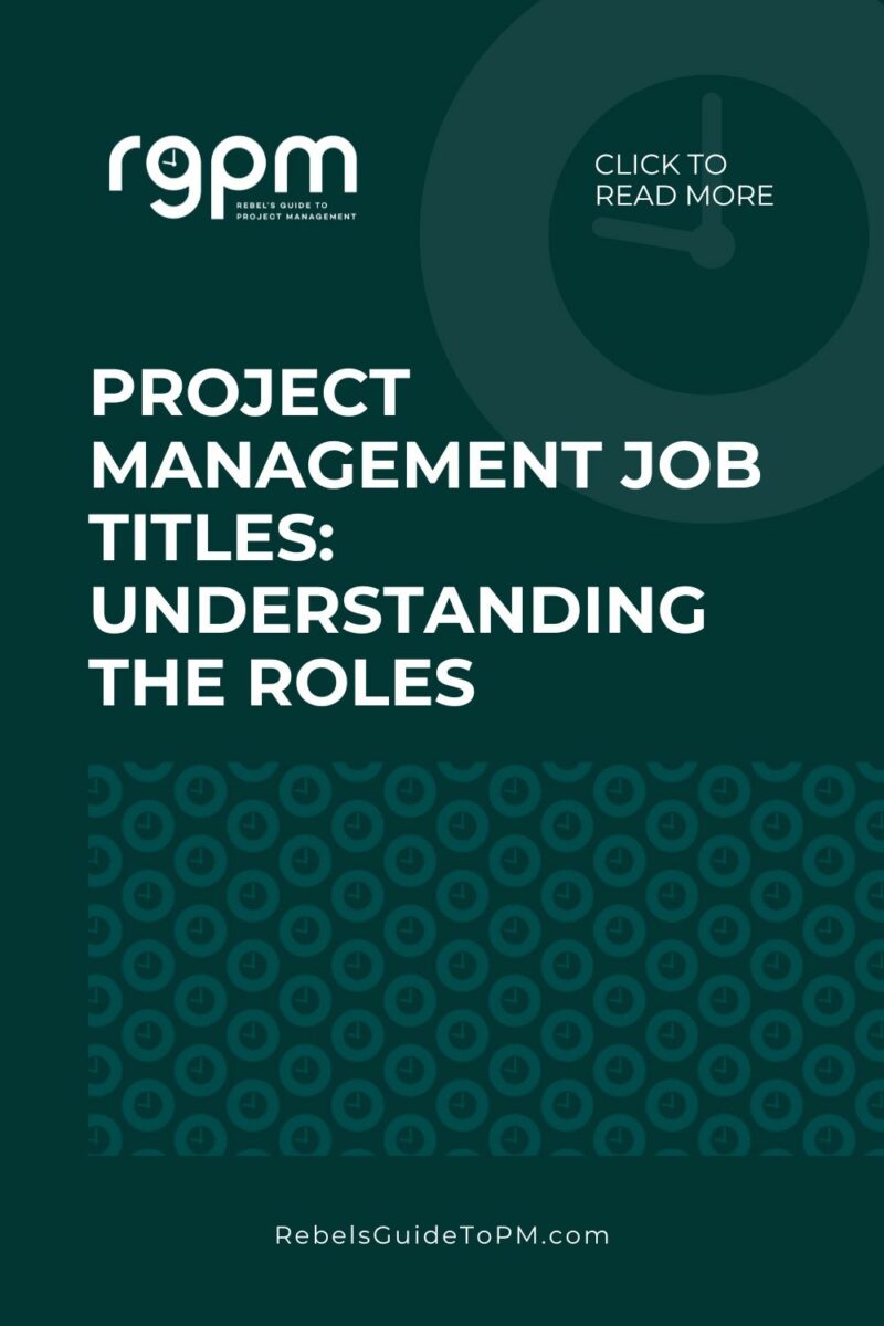 project management job titles