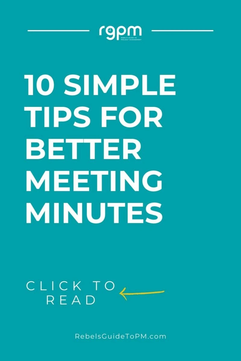 better meeting minutes