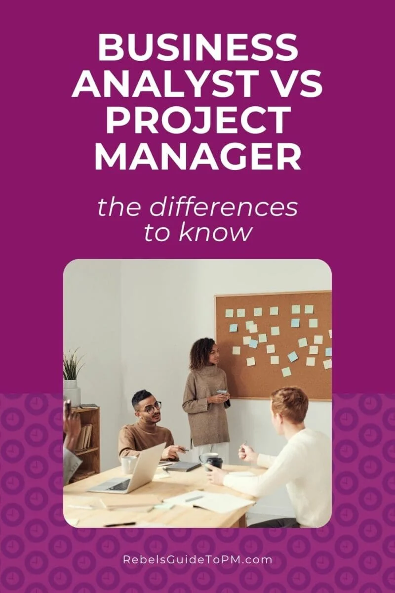 business analyst vs project manager