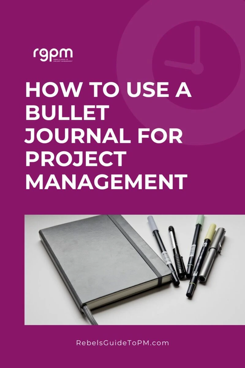 how to use a bullet journal for project management